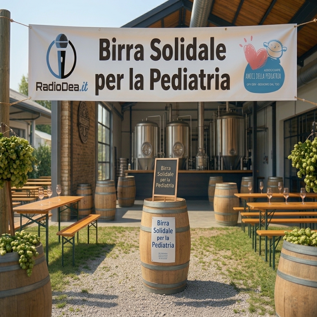 Birra solidale per la Pediatria, nuova iniziativa di RadioDea - RadioDea.it - Giornale Web sull'Atalanta